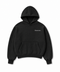 Hannovae Cloud Hoodie in Black, front
