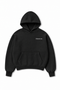 Hannovae Cloud Hoodie in Black, front