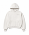 Hannovae Cloud Hoodie in White, front