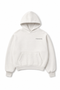 Hannovae Cloud Hoodie in White, front