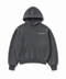 Hannovae Cloud Hoodie in Gray Blue, front